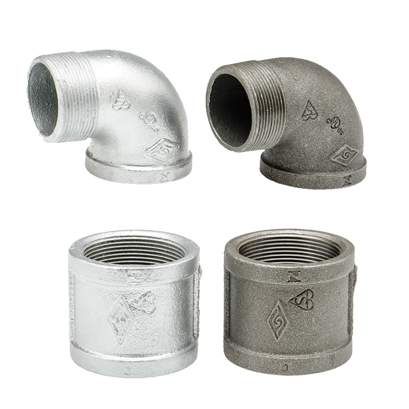 Screwed fittings and industrial flanges